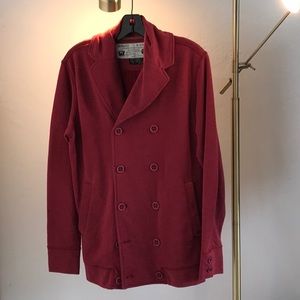 Diesel sweater trench coat like new